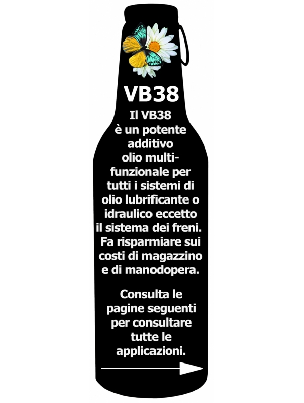VB38-IT OIL ADDITIVE STOP LEAK + STOP SMOKE + ANTI FRICTION ENGINE, TRANSMISSION, GEARBOX, POWER STEERING, DIFFERENTIAL, HYDRAULIC